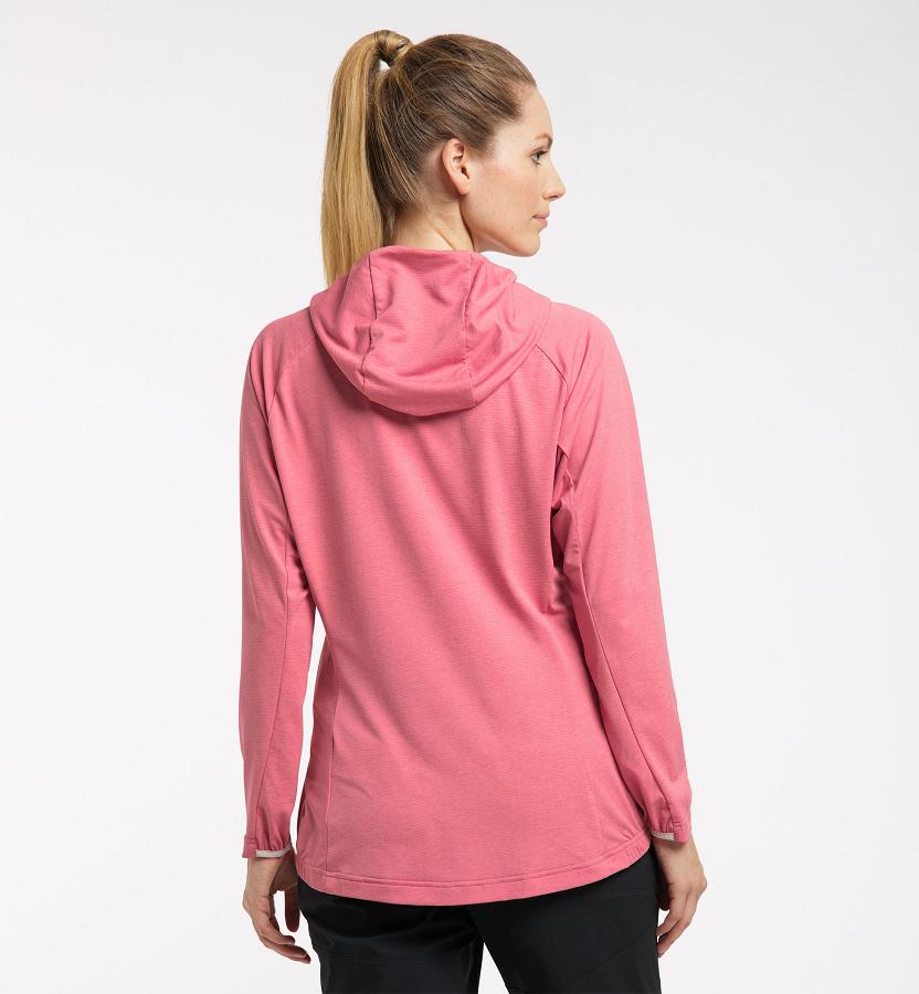 Haglöfs Womens Mirre Mid Layer Pink/Blue New Zealand 02847TYWE